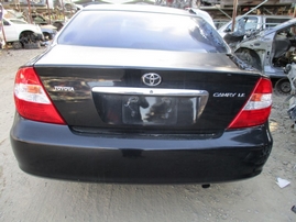 2003 TOYOTA CAMRY LE BLACK 2.4L AT Z16261
